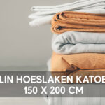 Dommelin Hoeslaken Katoen Rood 150 x 200 cm: Elevate Your Bedding Experience