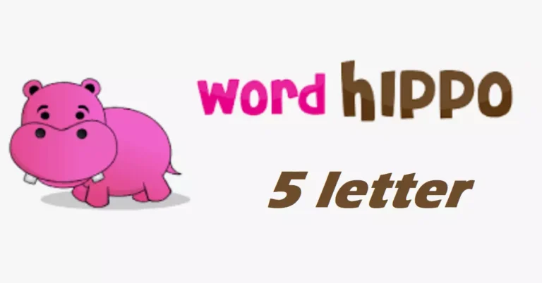 WordHippo 5 Letter Word