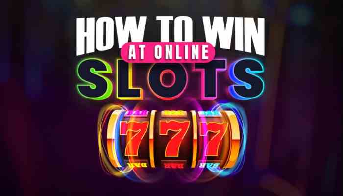 Ways to Win at Slot Machines Online Easily